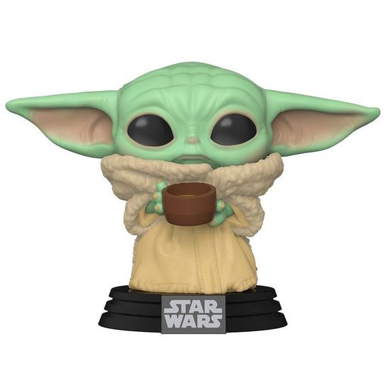 Фигурка Funko POP! Bobble: Star Wars: Mandalorian: The Child w/cup 49933