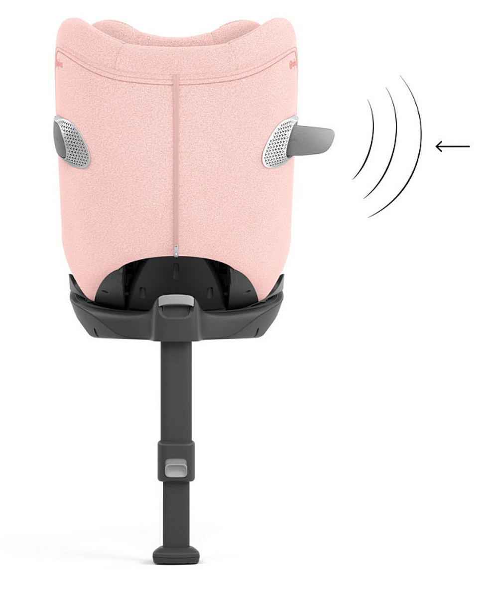 Автокресло Cybex Sirona T i-Size с базой isofix Base T Peach Pink Plus