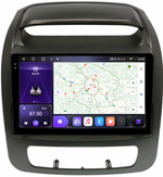 Магнитола для KIA Sorento 2 XM 2012-2020 c экраном климата снизу - Carmedia OL-9794-1 QLed+2K, Android 12, TS10,  CarPlay, 4G SIM-слот