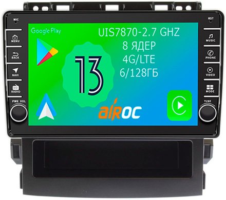 Магнитола для Subaru 2017-2023 Forester 5, XV 2, Impreza 5 - Airoc AB-3405 (кнопки и крутилки), Android 13, TS20, 6/128Гб, SIM-слот, CarPlay