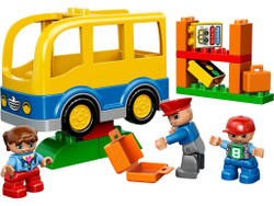 LEGO Duplo: Школьный автобус 10528 — School Bus — Лего Дупло