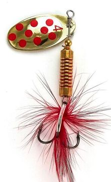 Блесна вращ. Lucky John SPIN X ROUND 04 11,0г GR