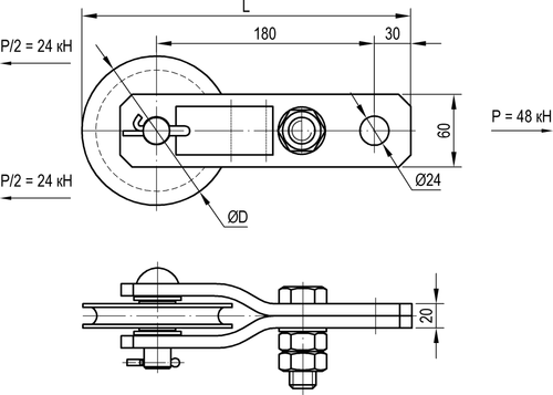 Блок монтажный