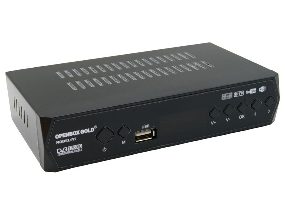 Цифровая ТВ приставка DVB-T2 OPENBOX N7 T200 DBV-C (Wi-Fi) + HD плеер