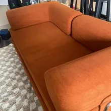 Диван TEDDY, терракотовый