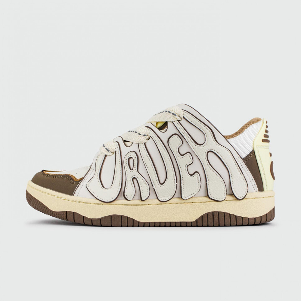 кроссовки Old Order Skater 001 White Brown