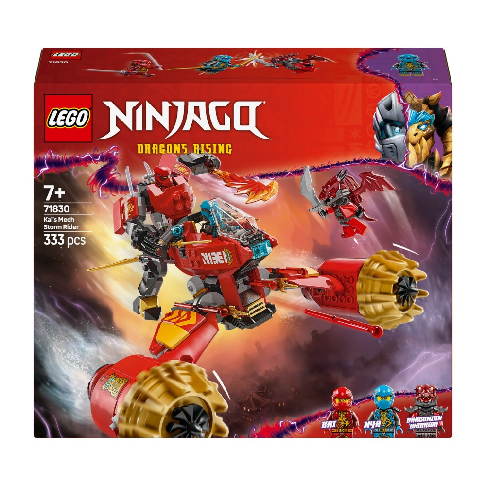 Конструктор LEGO Ninjago 71830 Штормовой мех-наездник Кая — фото 2