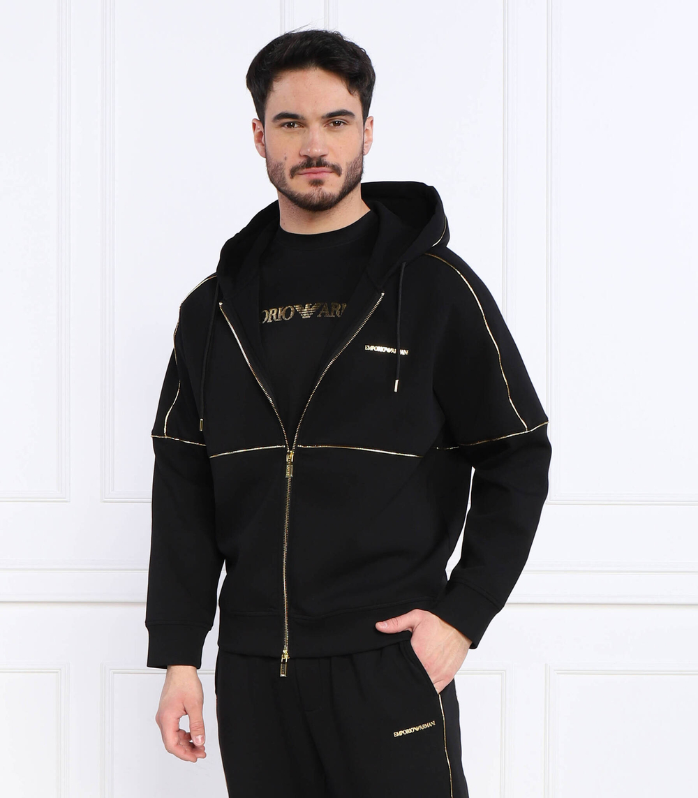 Худи Emporio Armani - черный(3R1MBU 1JHSZ)