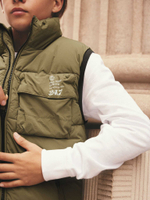 Жилет утепленный для мальчика Next Q51-531, Хаки