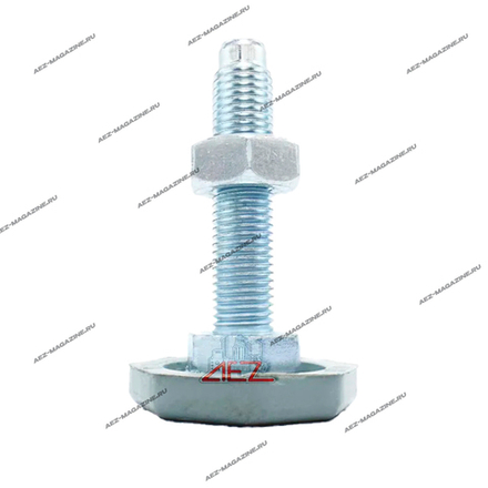 Ножка с резиновым покрытием для всех видов бытовой техники и мебели с резьбой 10мм