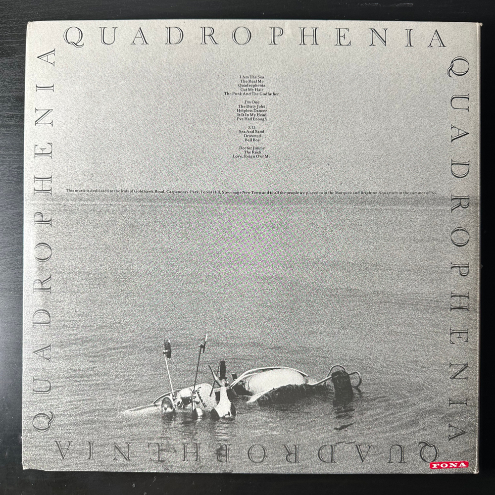 The Who - Quadrophenia 2LP (Германия 1973г.)