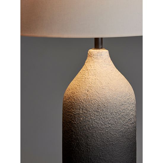 Светильник настольный sustainable collection, D30х55 см, черный/белый