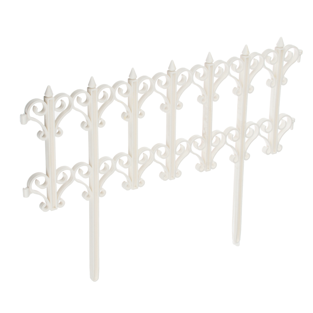 Заборчик декоративный "Классика" 5 секций 36*3,5*25см