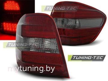 Задние фонари led red smoke для Mercedes ML W164