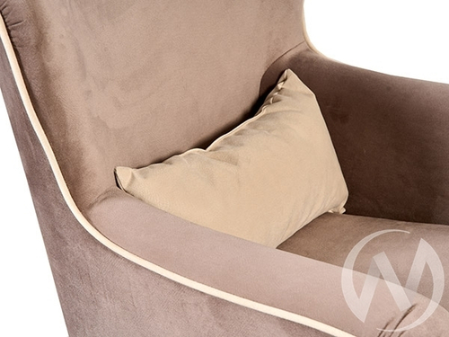 Кресло Вояж 7 Карат 05 (кофейно-песочно-серый однотон)/Карат 02 (молочно-кремовый однотон)