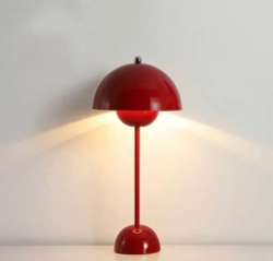 Лампа настольная/Светильник прикроватный Bauhaus + адаптер на евро вилку (Ростест)