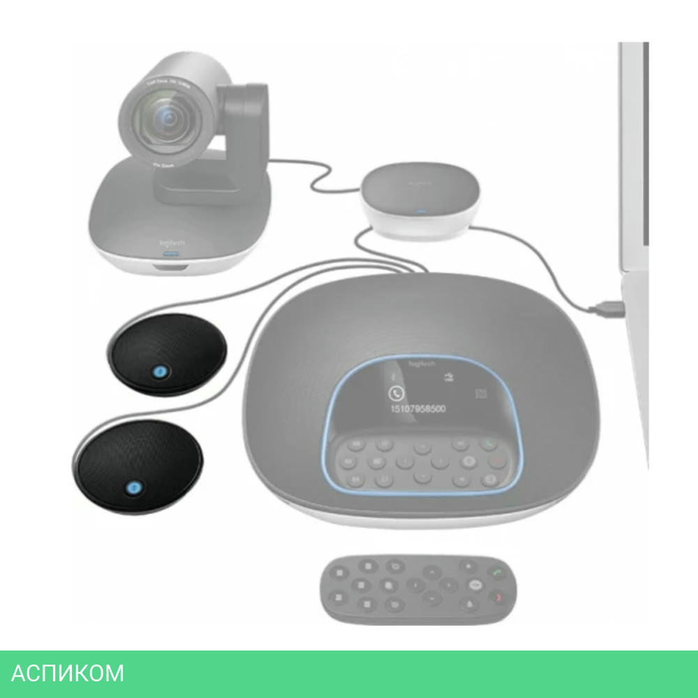 Микрофон Logitech Group Expansion Microphones (989-000171)