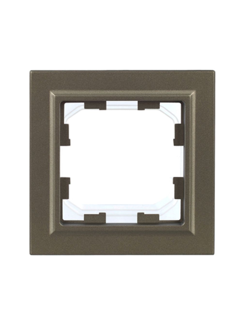 BRITE Рамка 1-местная IP44 РУ-1-БрШ-44 шампань IEK