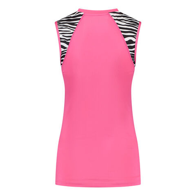 Женская теннисная майка Dunlop Game Tank Top Women - Pink, Multicoloured