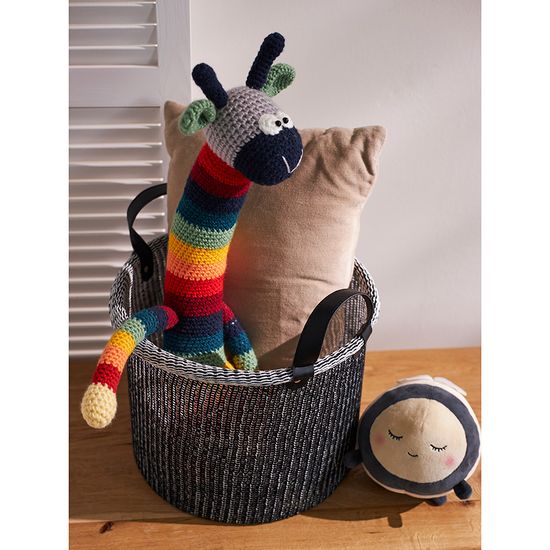 Корзина для хранения sustainable collection, D32х28 см, черная