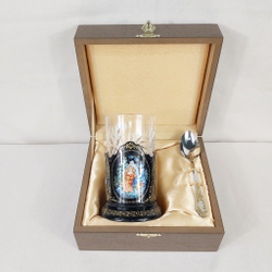 Чайный набор "Морозко" (Ручная роспись Палех)