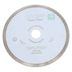 Диск алмазный по керамограниту Hilberg Super 180х25.4мм (HM640)