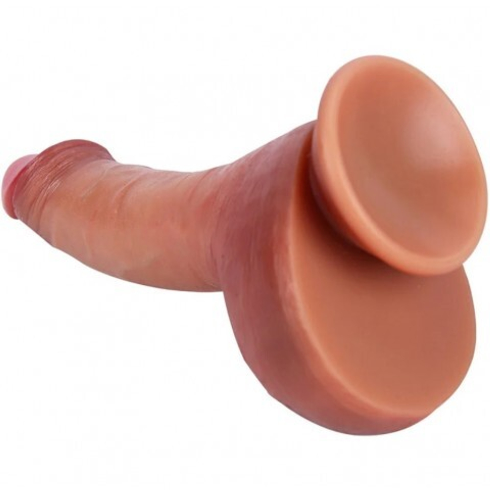 Фаллоимитатор CompanionX (20,5×4 см) с двойной плотностью