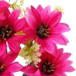 Искусственные цветы «Весеннее вдохновение» 40см 10цветков сиреневый цвет