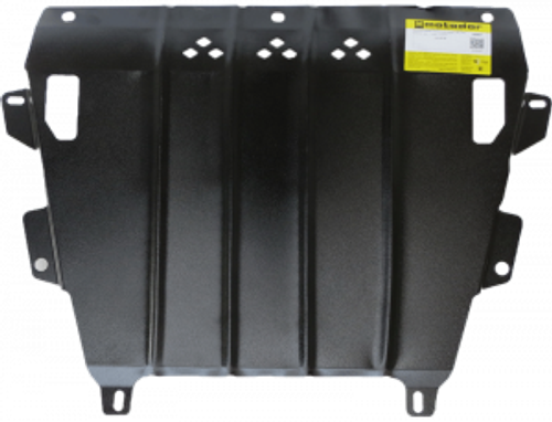 Усиленная защита Motodor картера двигателя, кпп. 2 мм, сталь. для Lexus NX 200 2014-н.в. арт.05007