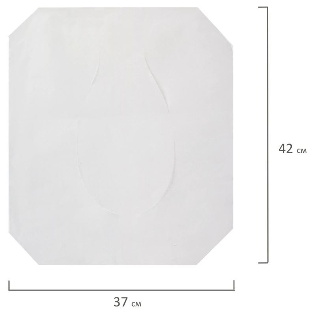 129539 Покрытие н/унитаз LAIMA система V1 1/2 сложение 250шт 37х42