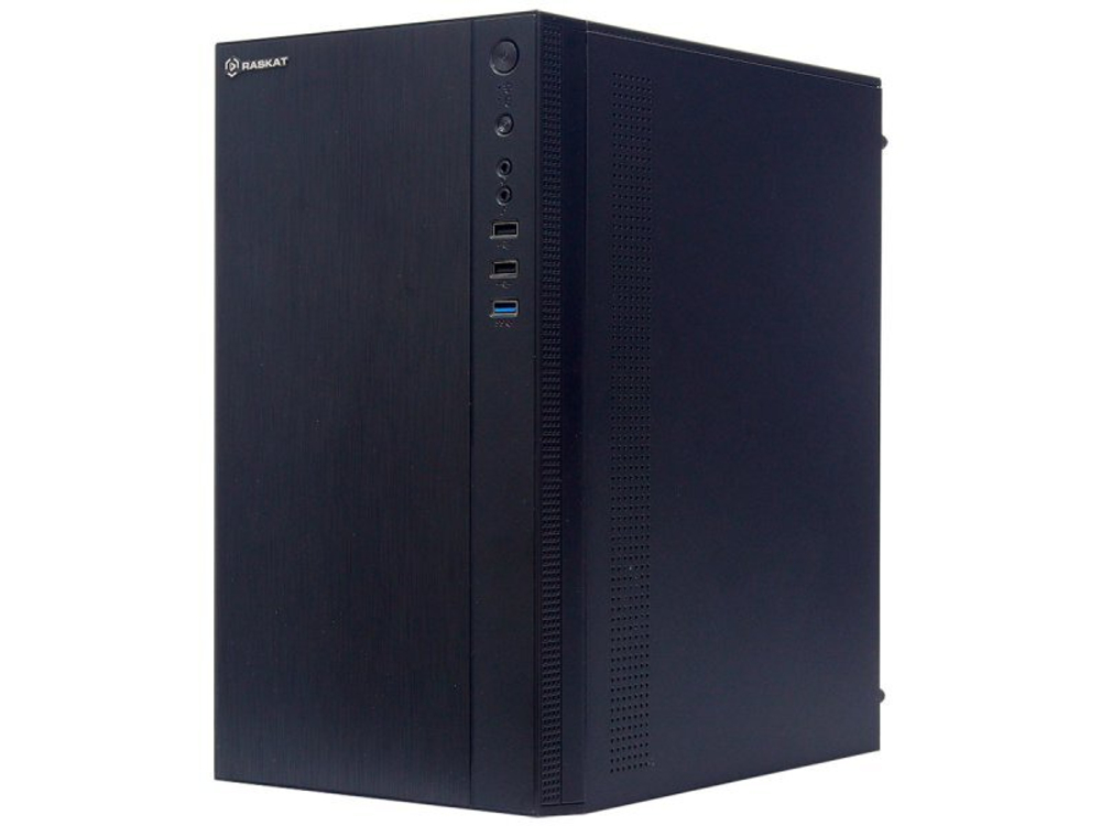 Компьютер Raskat Standart 300, Intel Core i3 12100, RAM 16Gb, SSD 480Gb, HDD 2Tb, без ОС, 108473