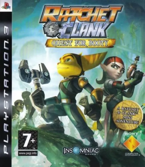 PS3 Ratchet &amp; Clank Quest for Booty (Б/У, Английская версия, BCES-00301)