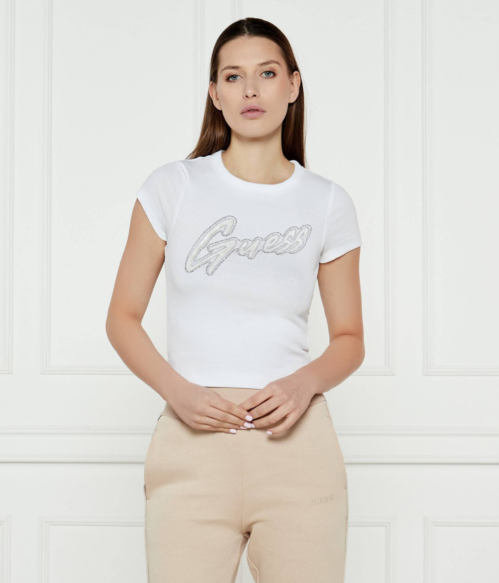 Футболка GUESS - белый(W5RI68 KA0H1)