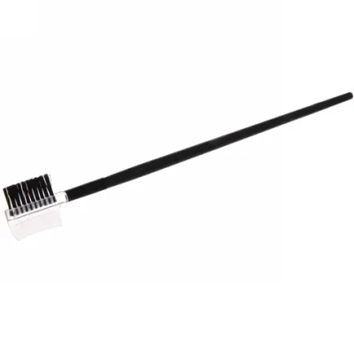 Щёточка - расчёска для бровей и ресниц «Beauty», цвет черный, 14см