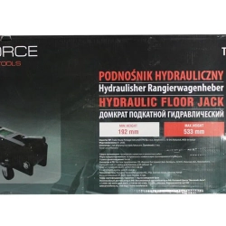 Домкрат подкатной гидравлический 3 т (h min 192мм, h max 533мм) RockForce##Rock FORCE RF-TH23003
