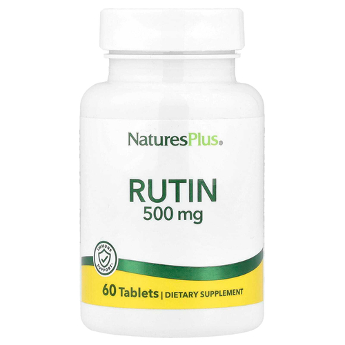 NaturesPlus, Рутин, 500 мг, 60 таблеток