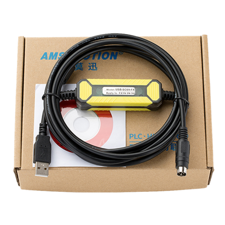 Кабель USB-SC09-FX для программирования ПЛК Mitsubishi FX0N/FX0S/FX1S/FX1N/FX2N/FX3U/FX3G