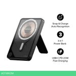 Портативное зарядное устройство Momax IP131 1-Power X Pro Green (IP131HKG)