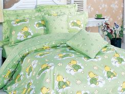 Детское постельное белье Asabella  печатный сатин 1355