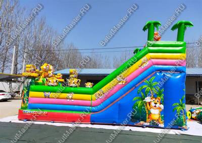 Коммерческий батут «Тигриная страна », 8*5*5 м