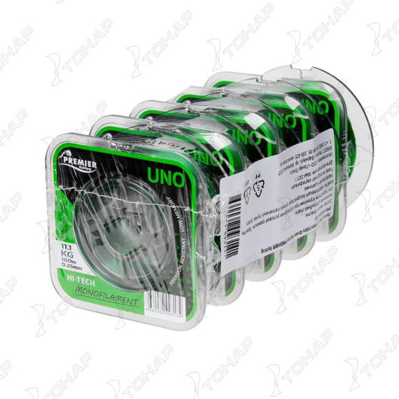 Леска UNO 0,35mm/100m Green Nylon (PR-U-G-035-100) Premier Fishing