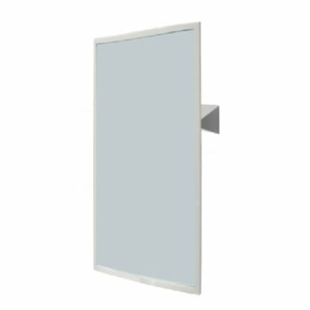 Зеркало настенное наклонное 700х500 мм нерж. сталь NOFER 08023.B глянцевый