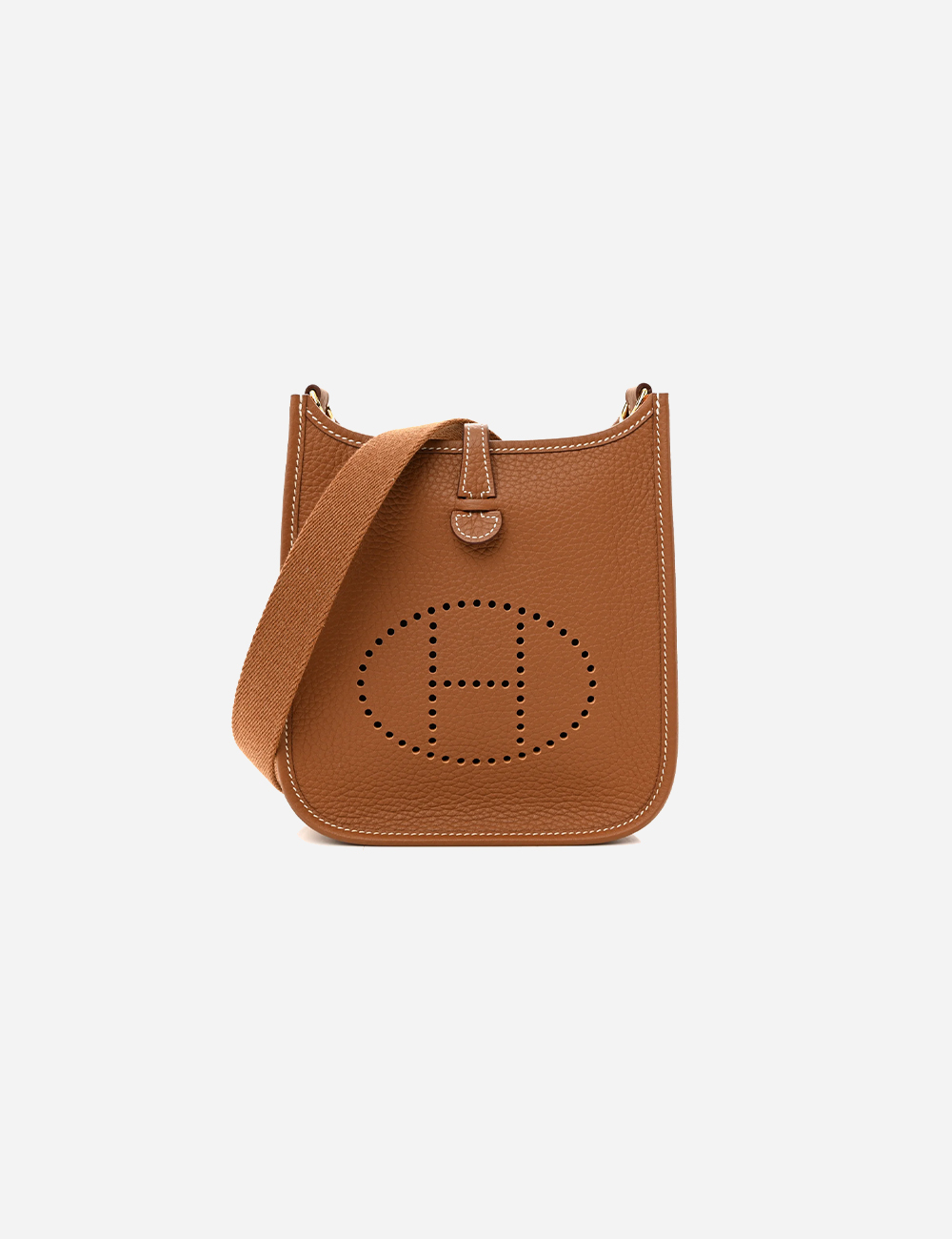 Сумка Hermes Evelyne 16 Taurillon Clemence "Fauve / Cuivre"