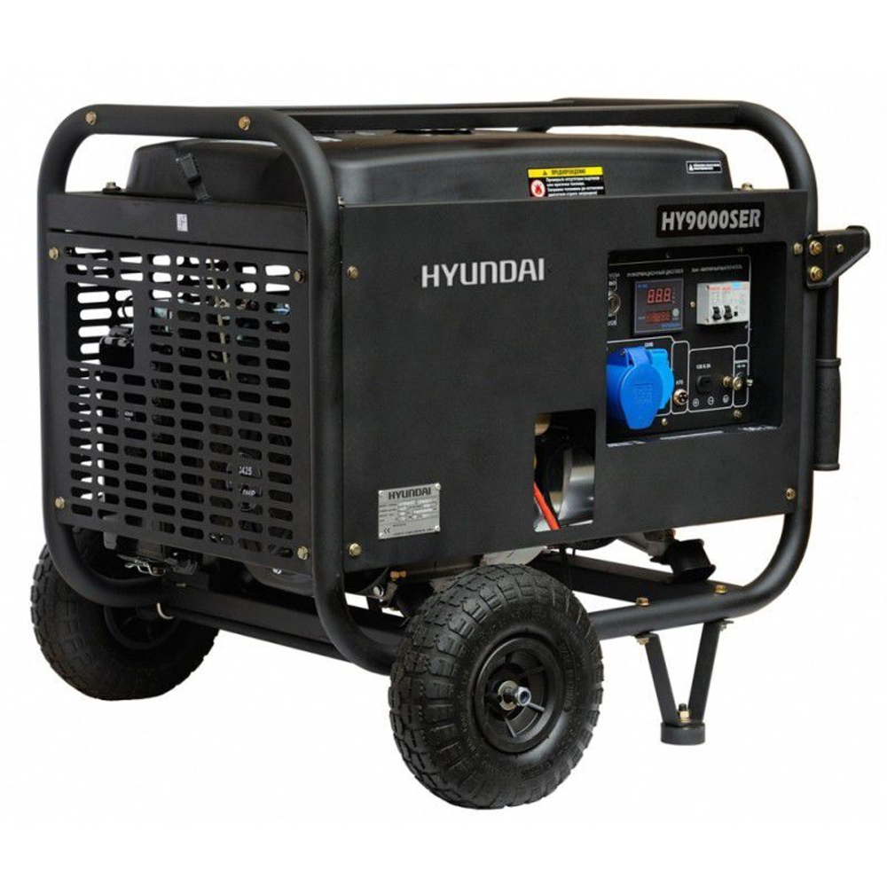 Бензиновый генератор (6.5 кВт) HYUNDAI HY 9000SER
