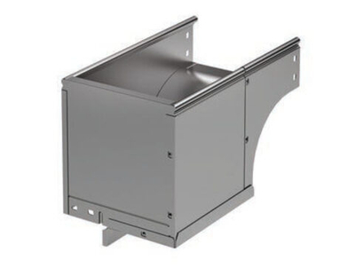 Угол CDSD 90 верт.внеш.осн.100 H80, RAL7035