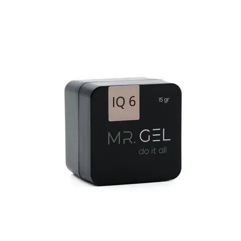 №6 Гель для наращивания и укрепления ногтей Mr.Gel IQ gel 30ml