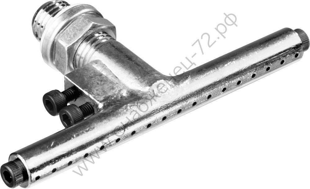 KRAFTOOL 1,2мм, 75 мм, 18 отверстий, запасное сопло для пистолетов Industrial-ХХХ, Т-образное (06884-18-1.2)