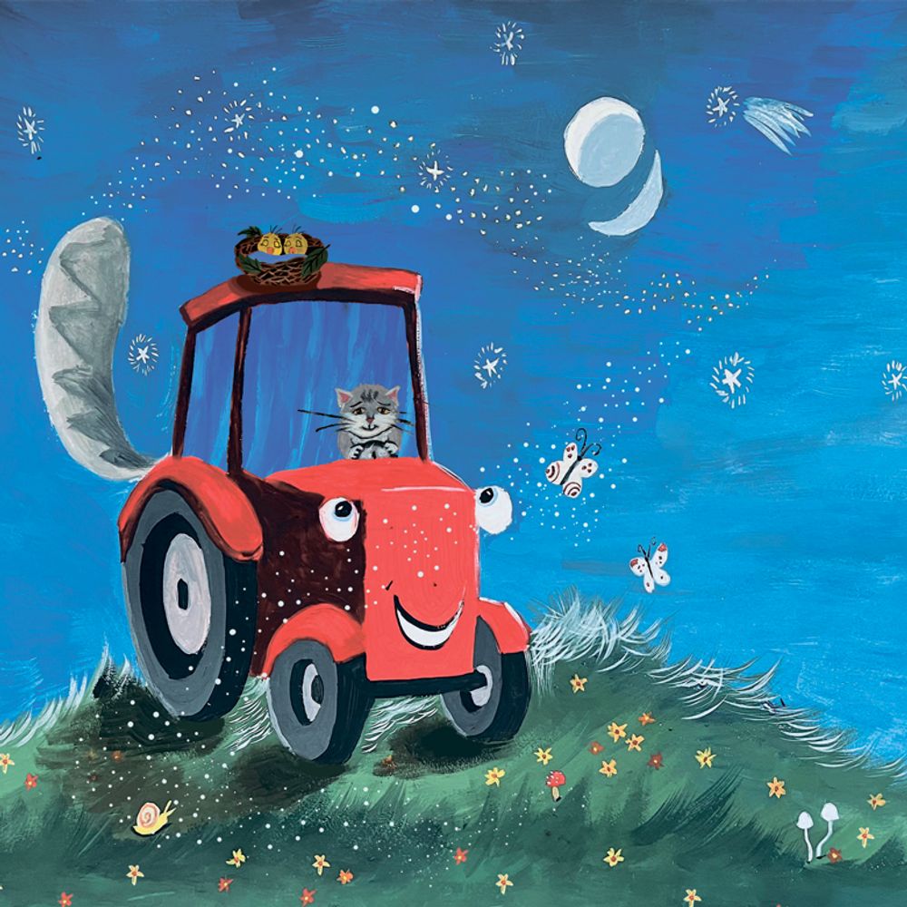 Кот и Трактор