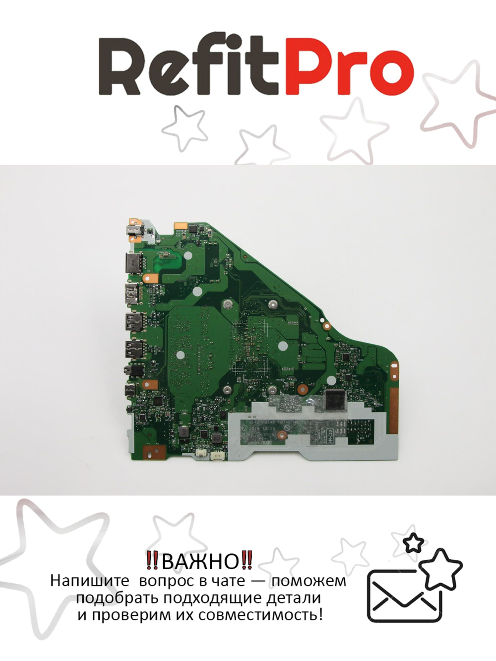 Материнская плата для ноутбука Lenovo L340-17API 81LY NOKR33200U UMA 4G Lenovo (5B20S42278), оригинал