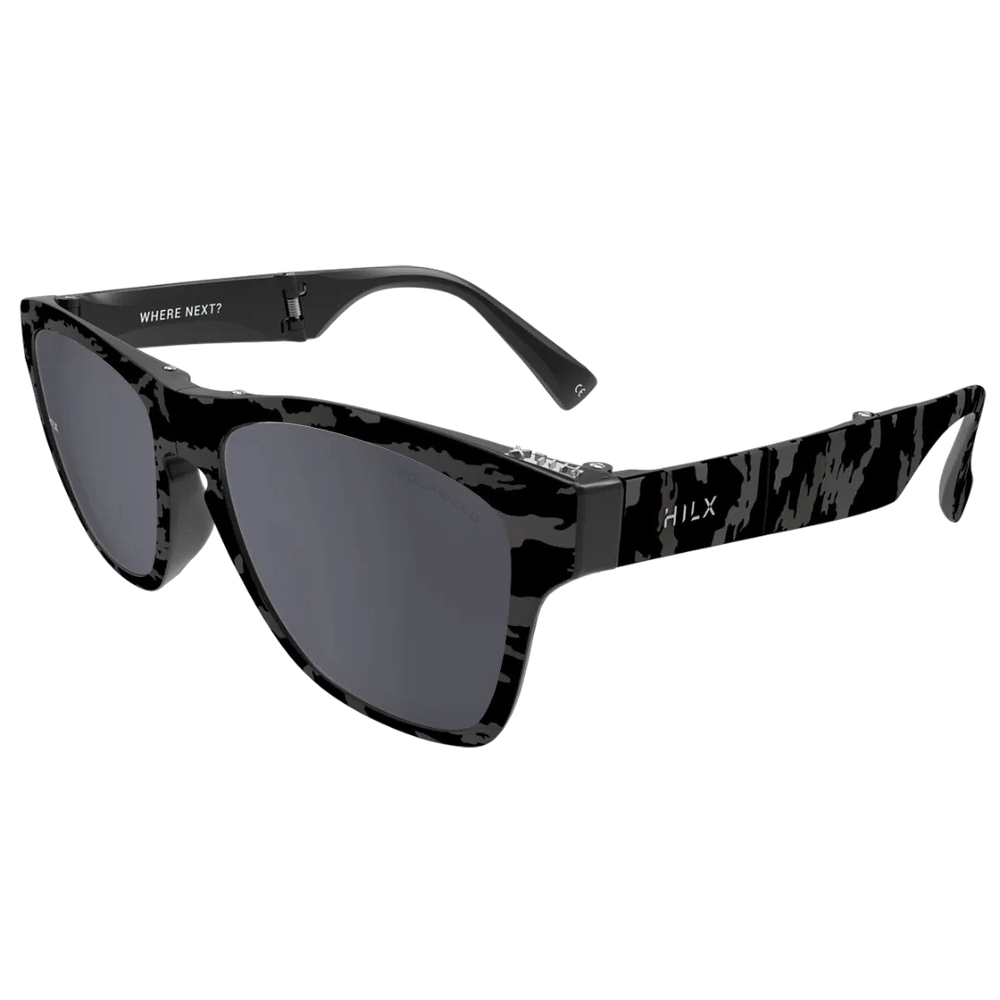 Спортивные очки HILX Unfold / Matt Camo Black / Black Lens